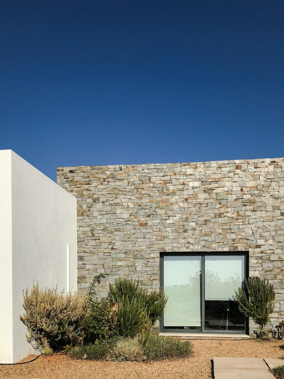 Cliffside Stone Residence